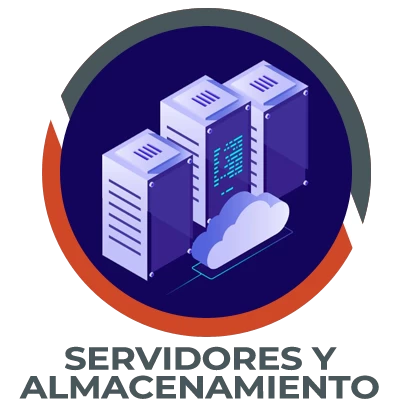 SERVIDORES Y ALMACENAMIENTO
